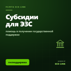 Субсидии для ЭЗС